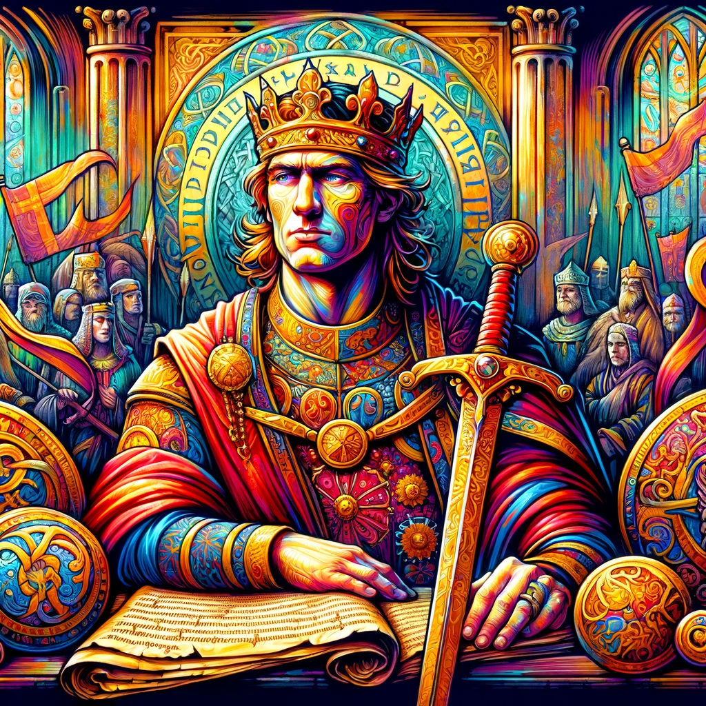 artistic-depiction-of-King-Athelsta